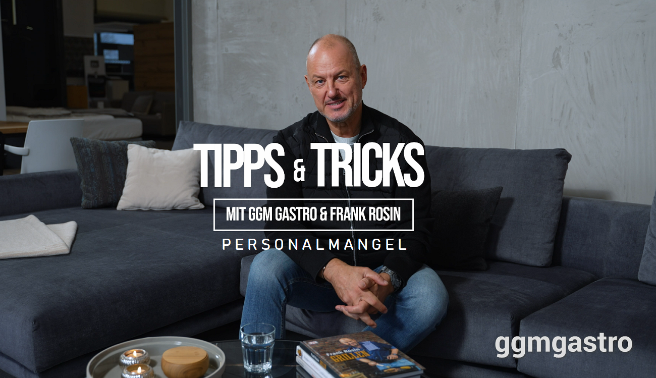 Tips og tricks fra Gastro-eksperten Frank Rosin: Emne - Mangel på personale