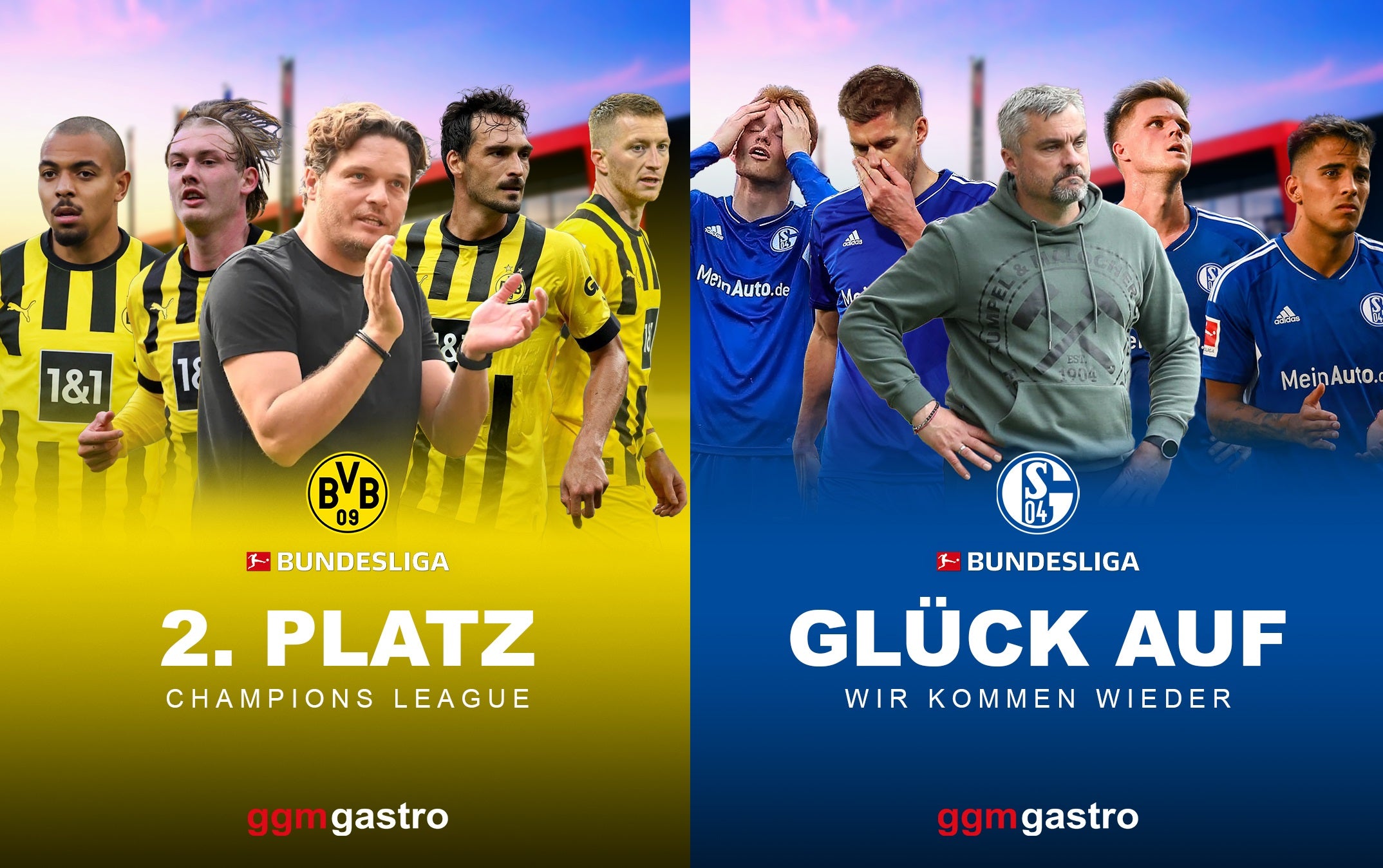 En spændende Bundesliga-sæson nærmer sig sin afslutning: Tilbageblik på Borussia Dortmund og Schalke 04