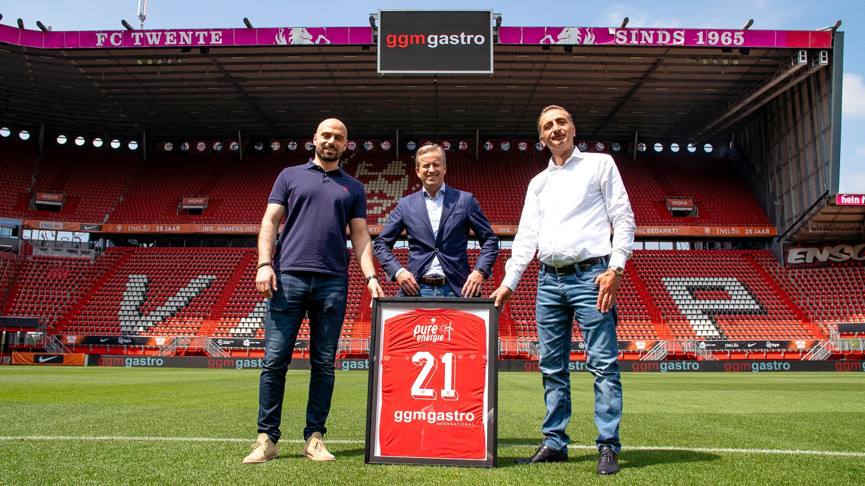 PARTNERSKABER STRÆKKER SIG OVER LANDEGRÆNSER - VI ER PARTNERE MED FC TWENTE