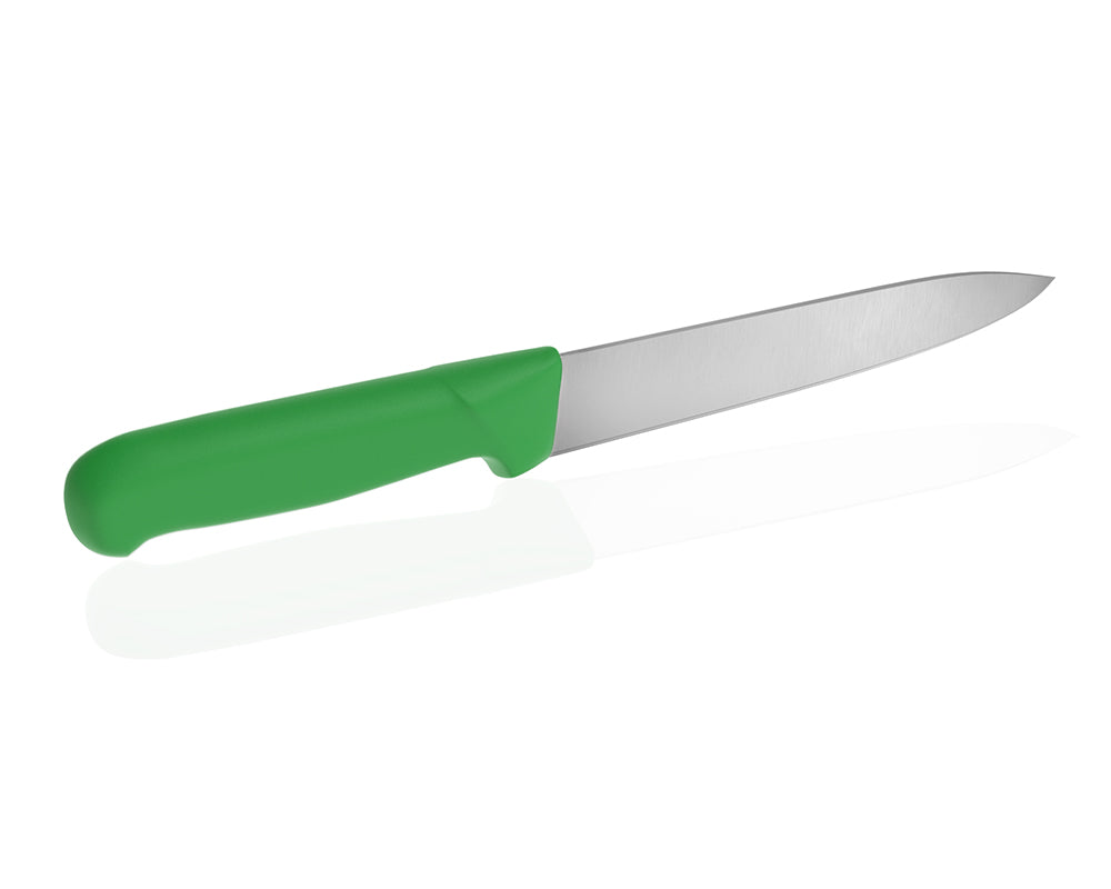 Kødkniv - 18 cm - grøn