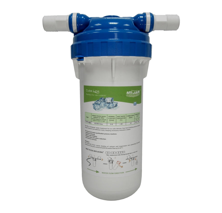 Vandfilter system til isterningmaskine - 60.000 liter