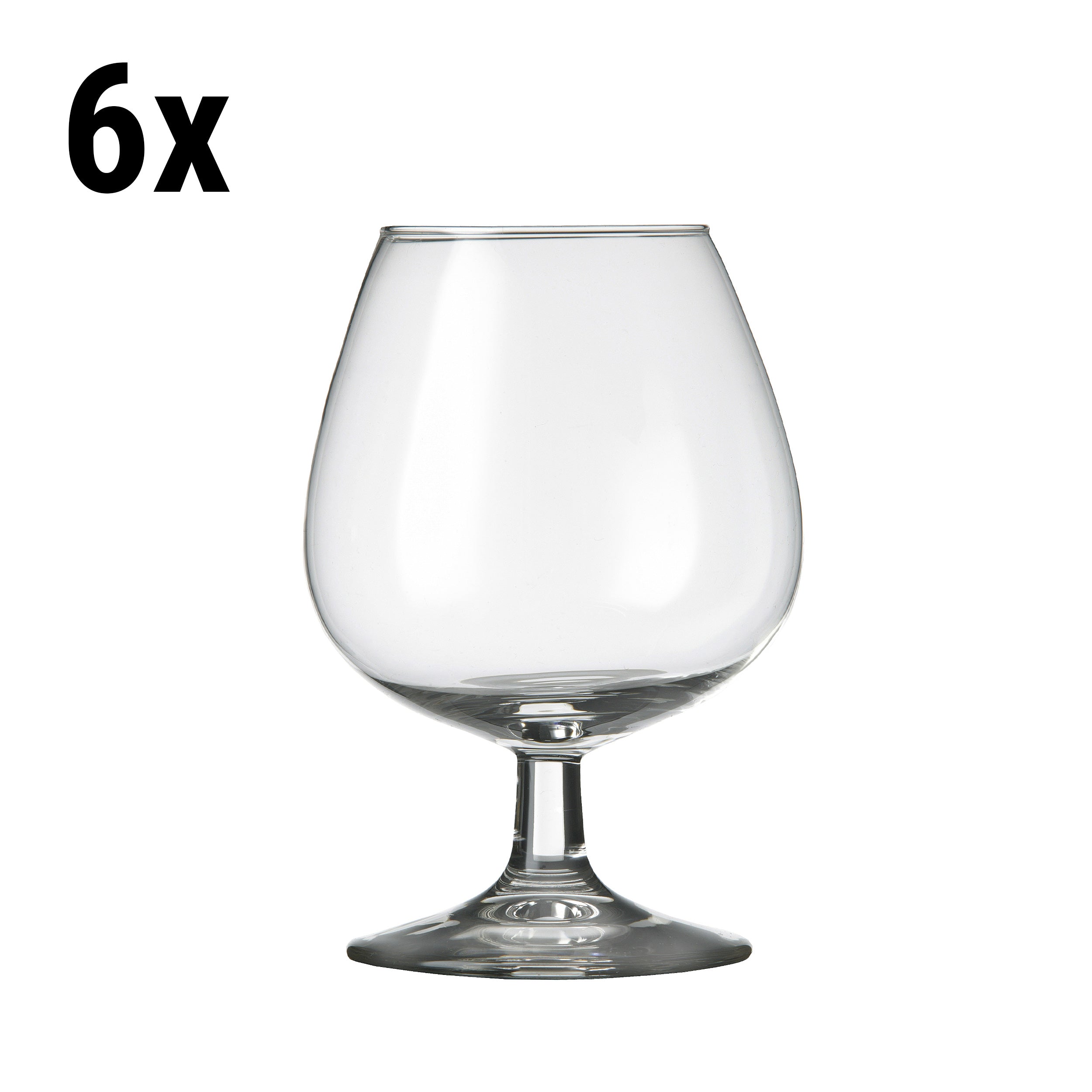 (6 stk.) Cognacglas - PARIS - 370 ml