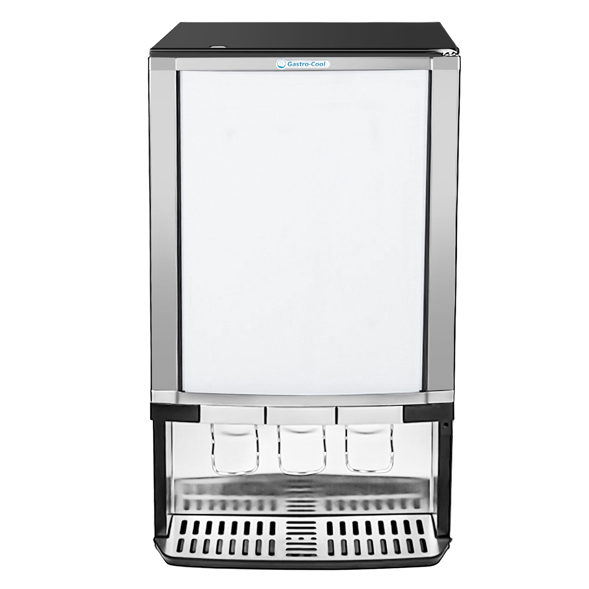 Dispenser-køleskab - 65 liter - sort