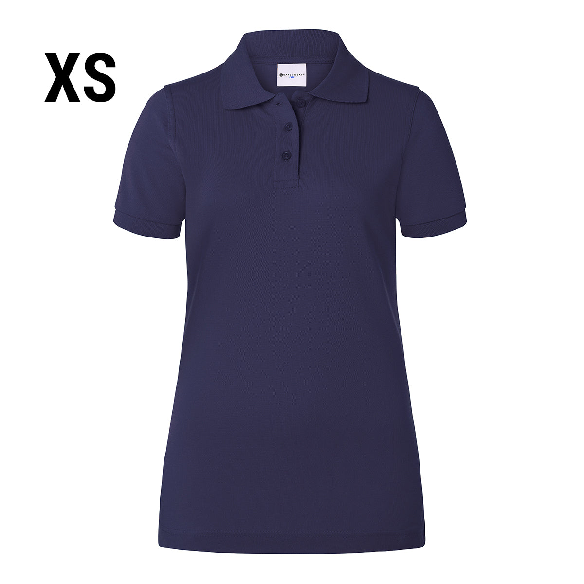 Karlowsky - Arbejdsbeklædning Basic Poloshirt til damer - Navy - Størrelse: XS