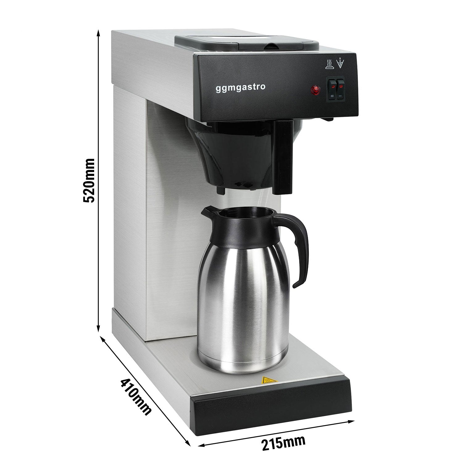 Filterkaffemaskine - 2,0 liter