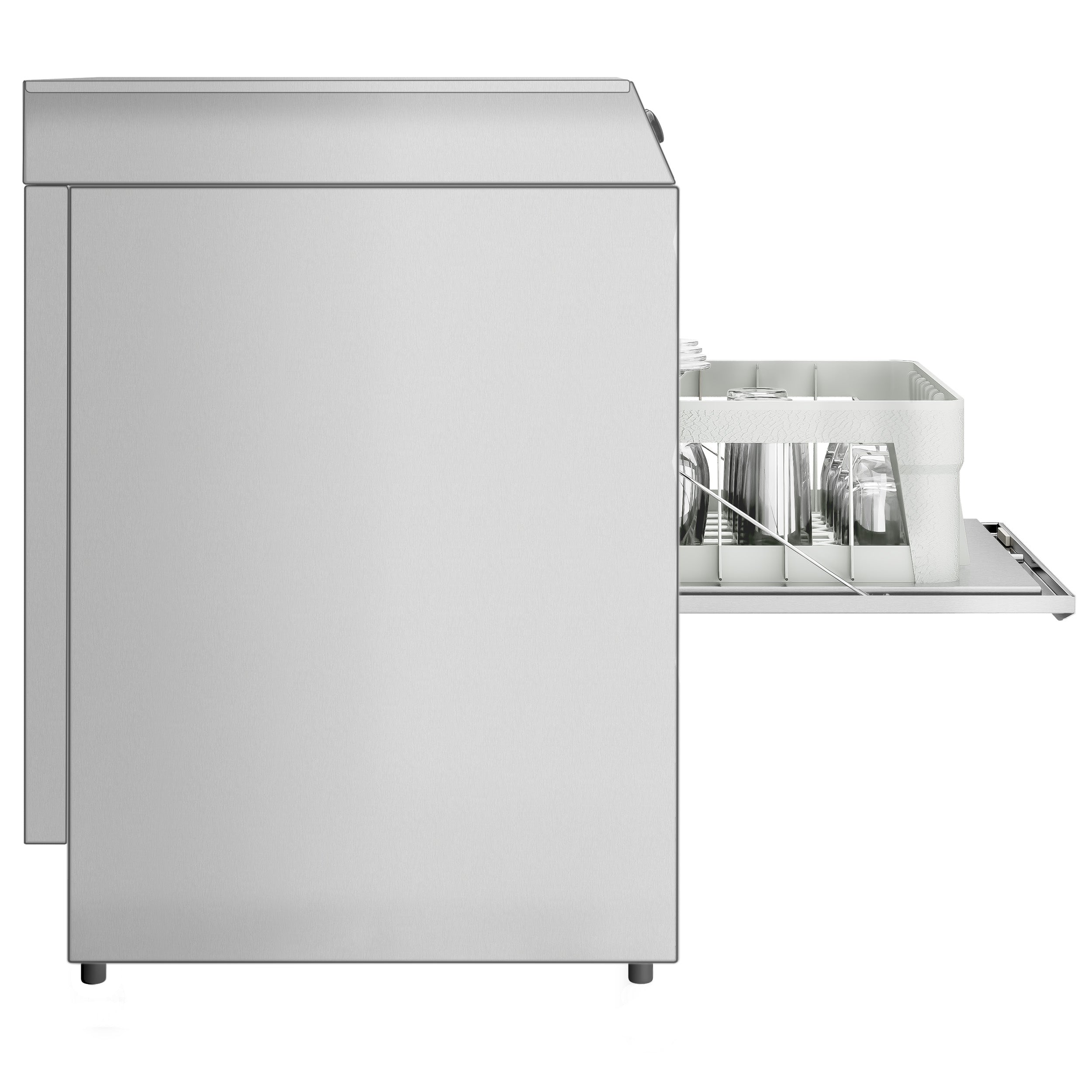 Glas opvaskemaskine 2,9 kW - Uden Afløbspumpe - med Vaskemiddelpumpe