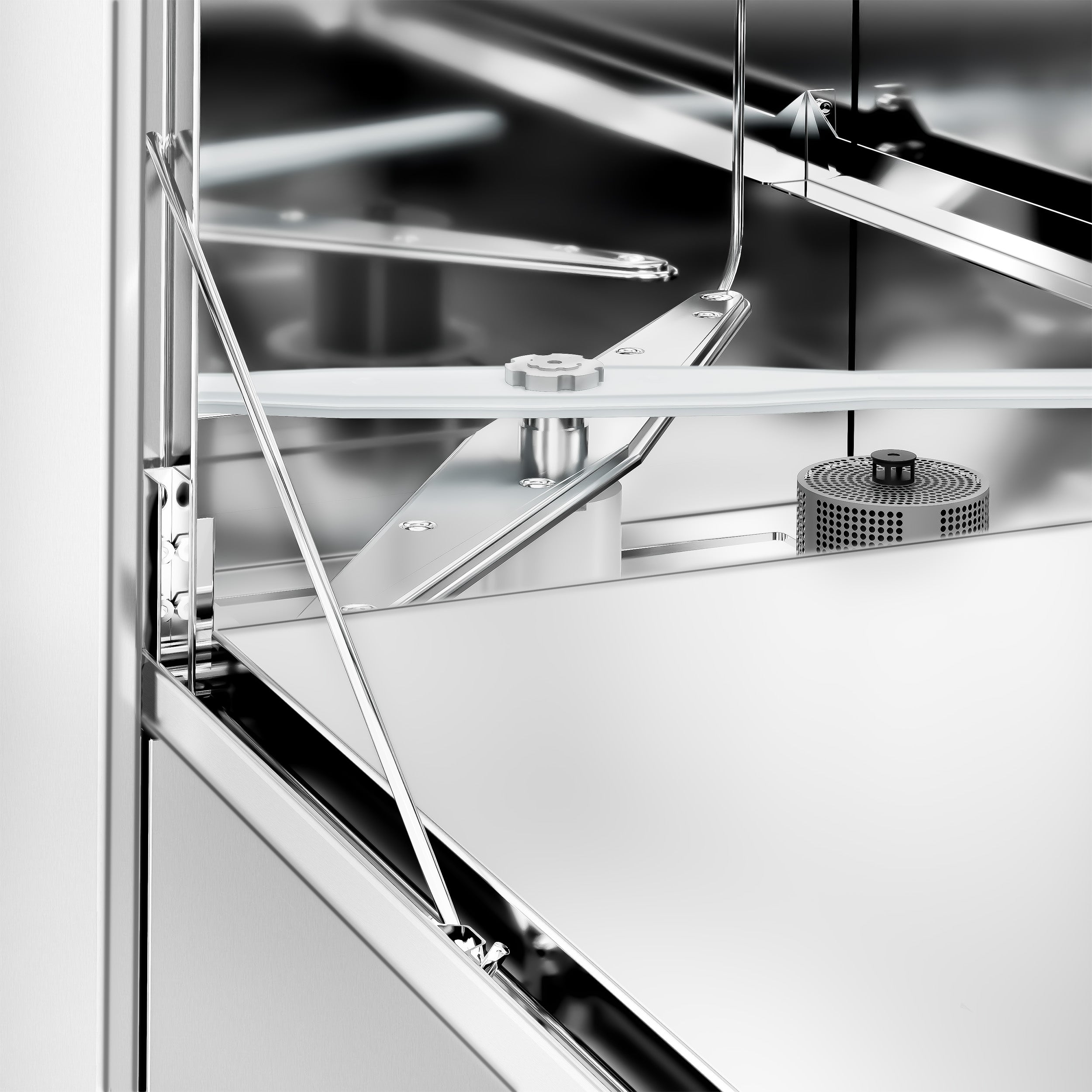 Glas opvaskemaskine 2,9 kW - Uden Afløbspumpe - med Vaskemiddelpumpe