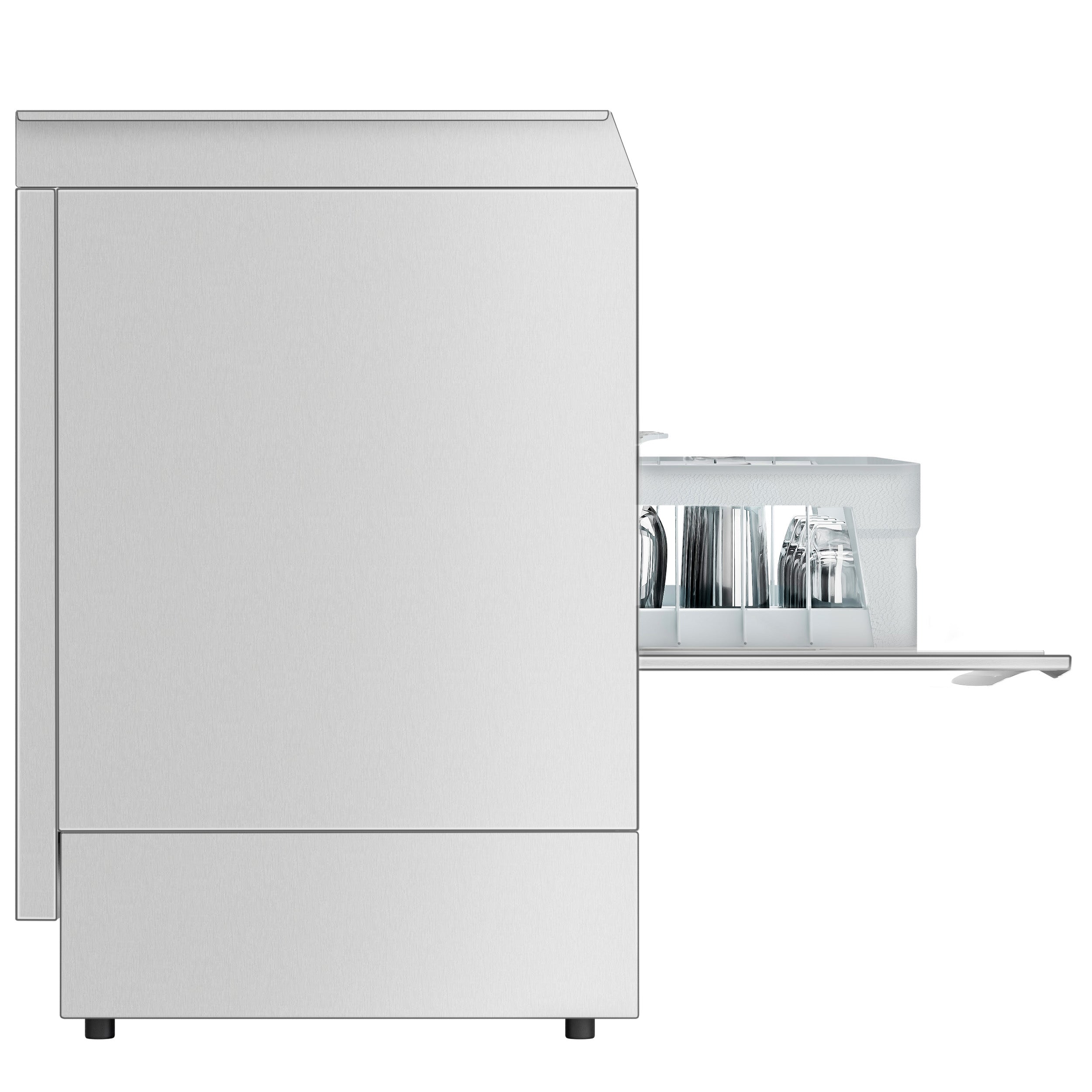 Glas opvaskemaskine  Manuel Display - 4,5 kW - Uden Afløbspumpe - Med Vaskemiddelpumpe og Skyllemiddelpumpe