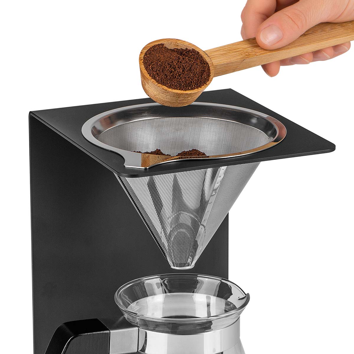 BEEM Kaffemaskine Sæt Til Ovn - Beton - 0,5 liter