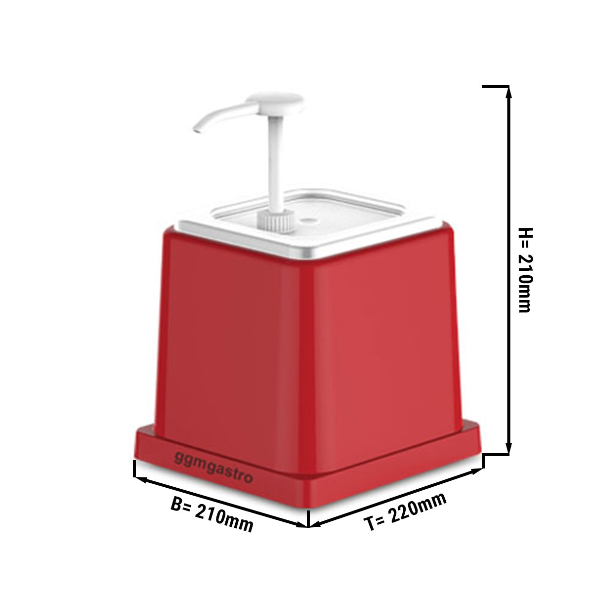 Ketchup dispenser - 2 liter