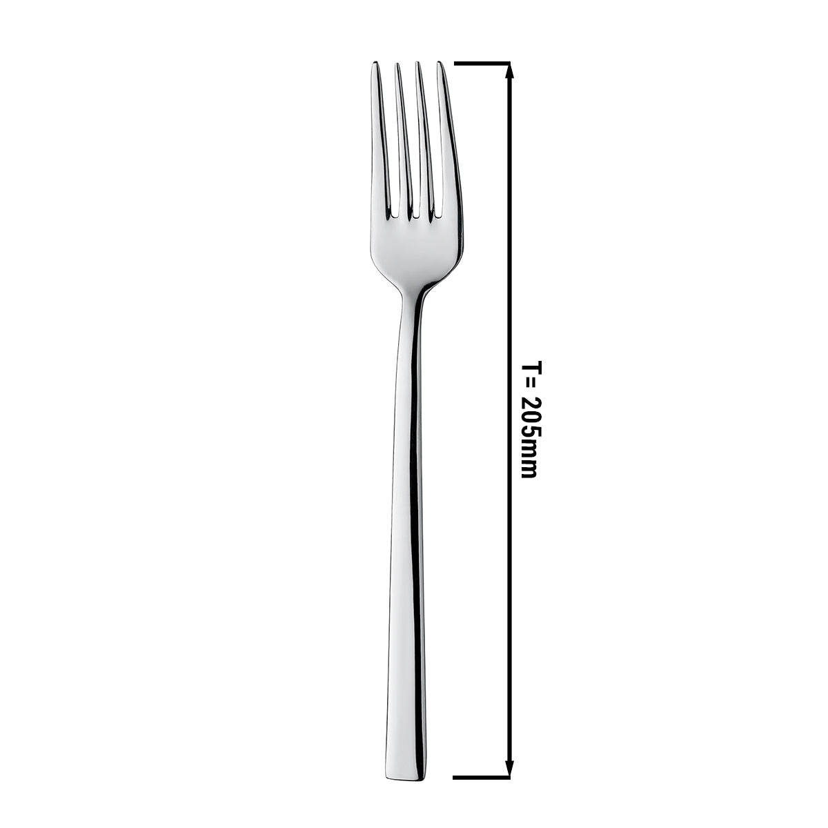 Middag gaffel Giancarlo - 20,5 cm - sæt af 12