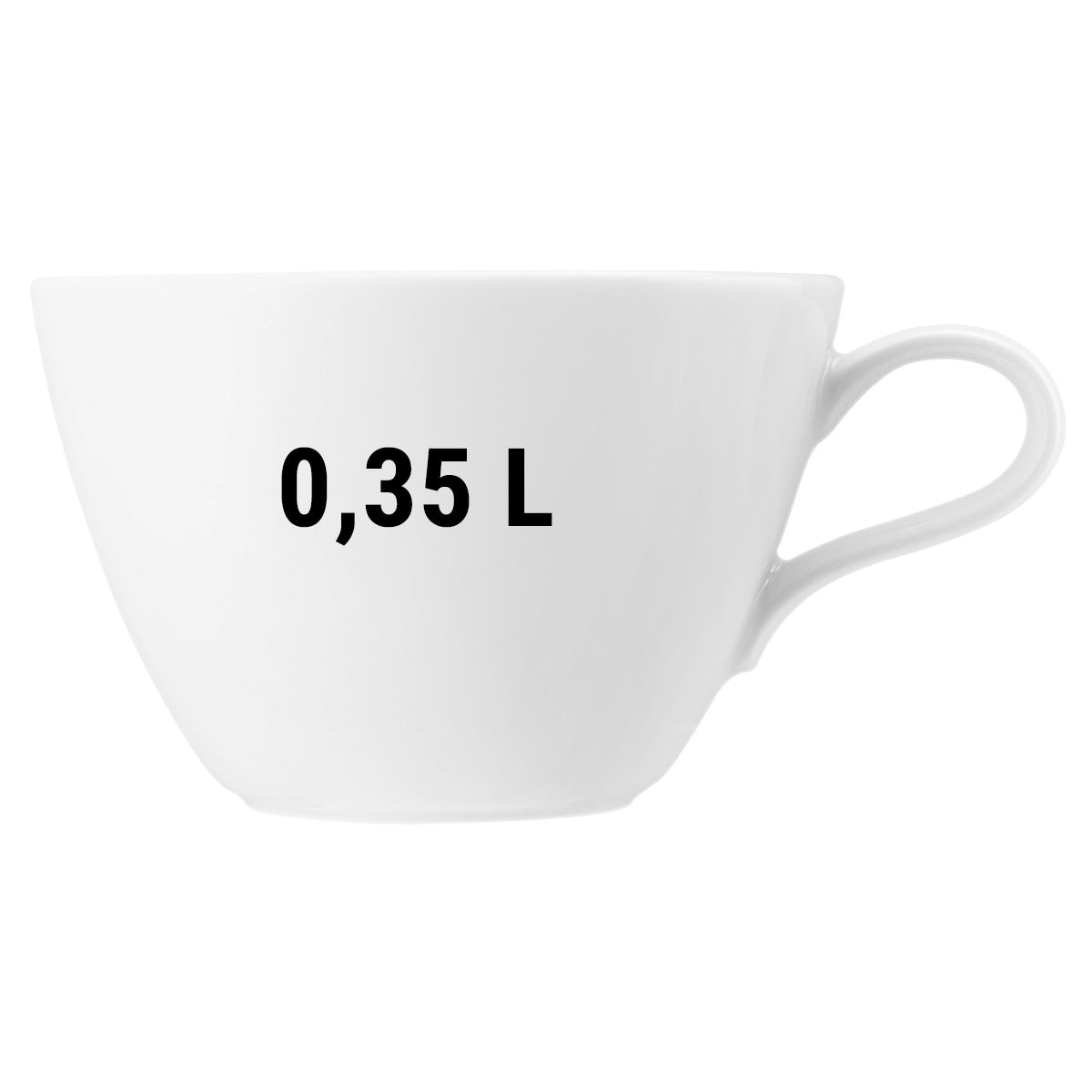 (6 stk.) Seltmann Weiden - Mælkekaffekop - 0,35 liter