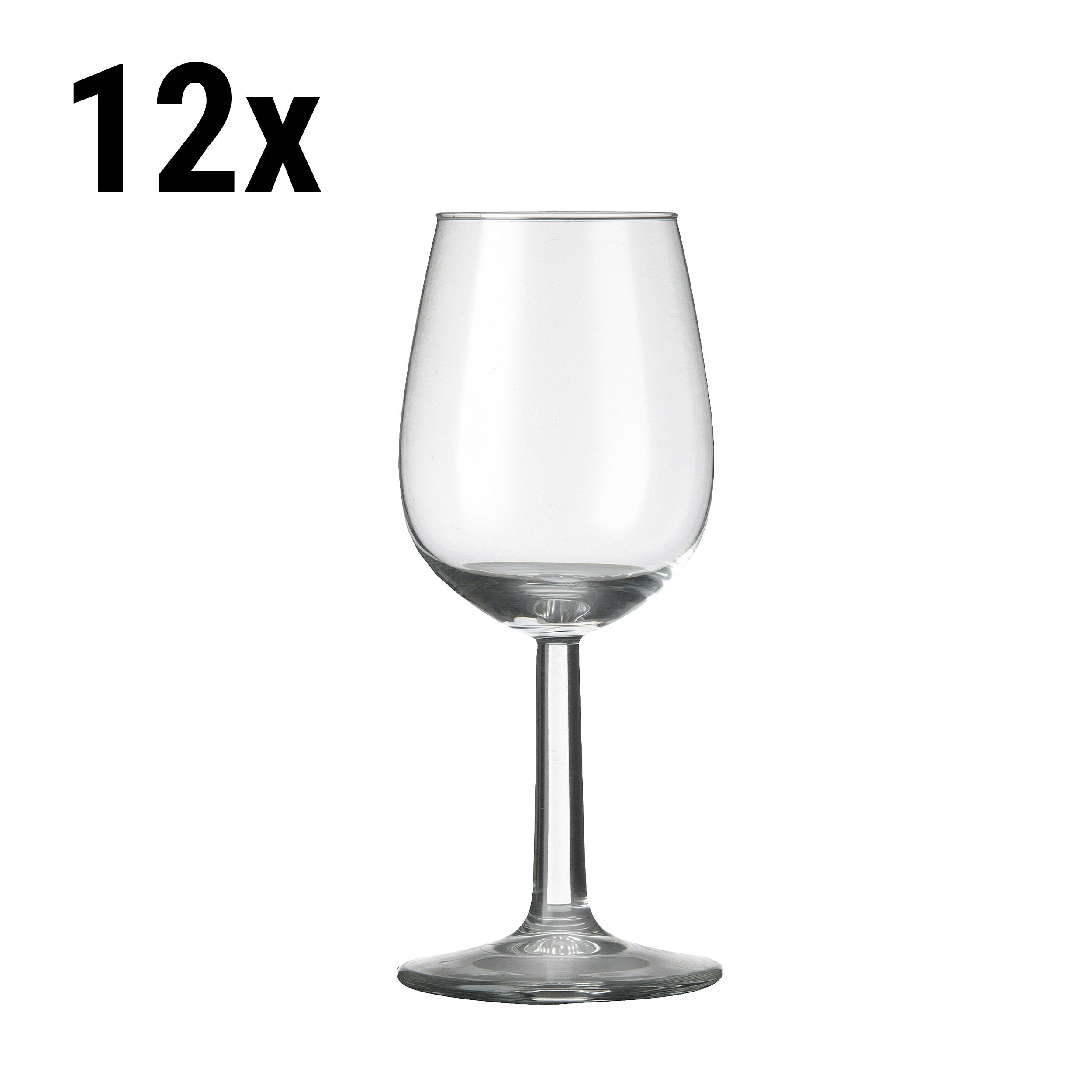 (12 stk.) Portvin-/Sherryglas - VENICE - 140 ml - Transparent
