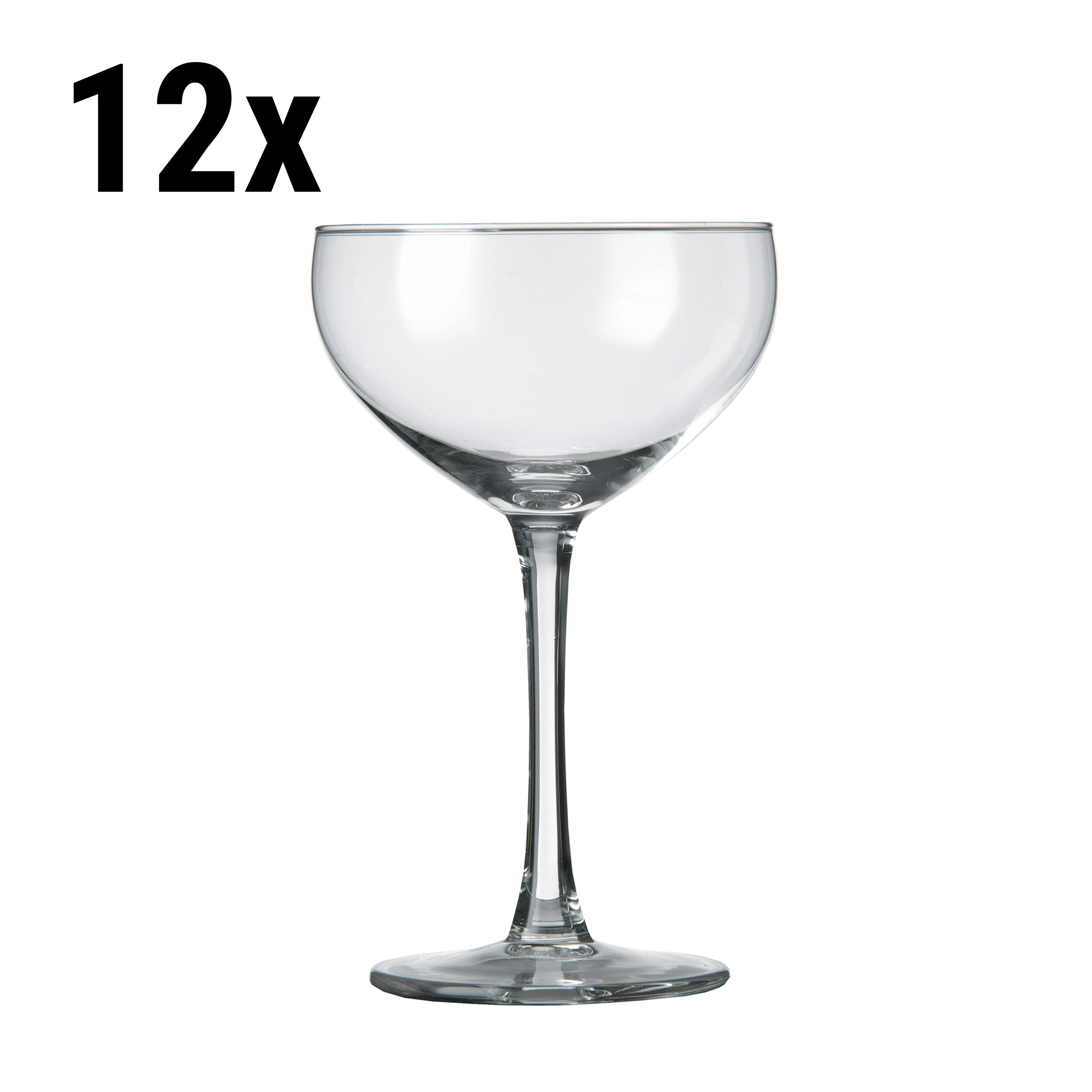 (12 stk.) Champagne Bowl - PARIS - 240 ml