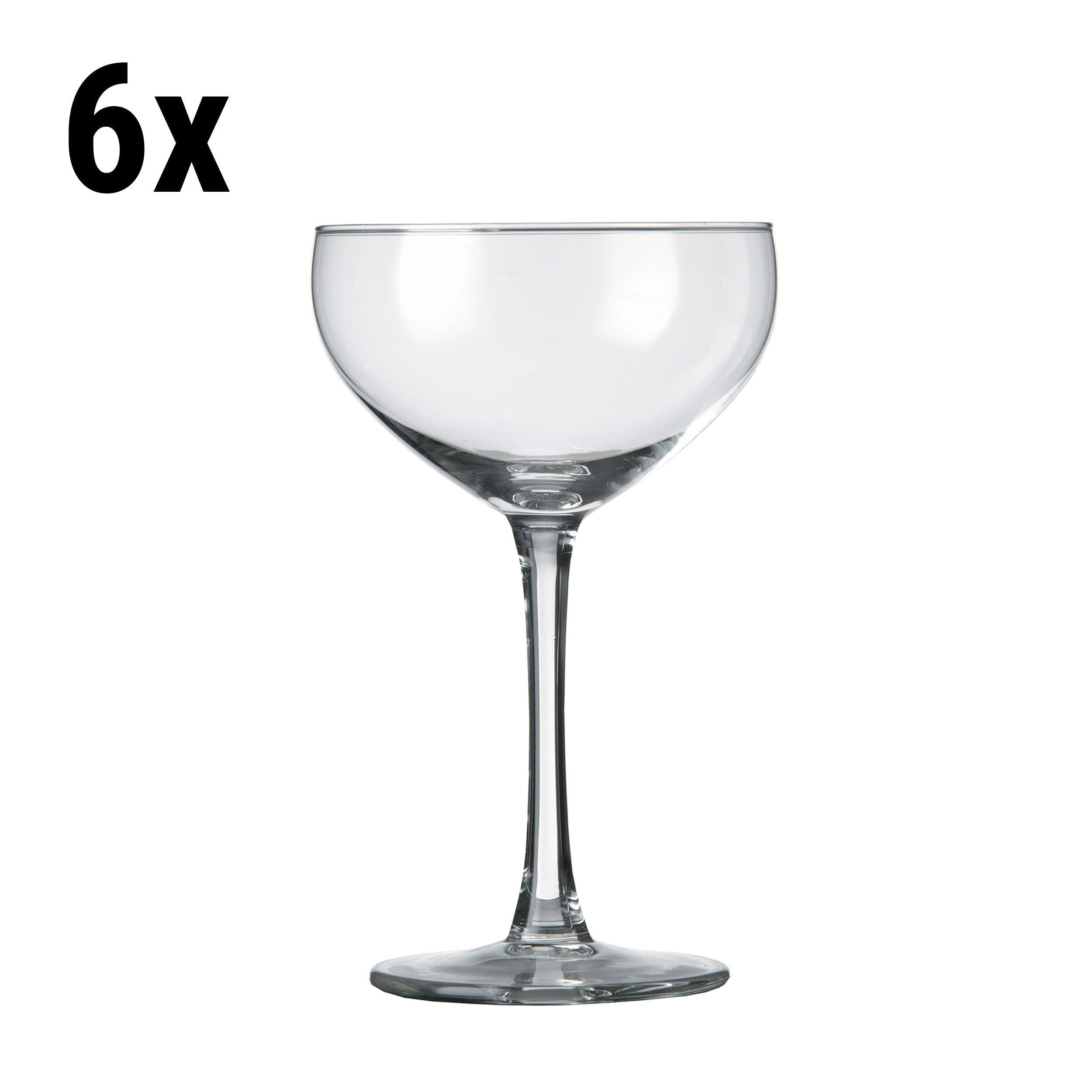 (6 stk.) Champagne Bowl - PARIS - 240 ml