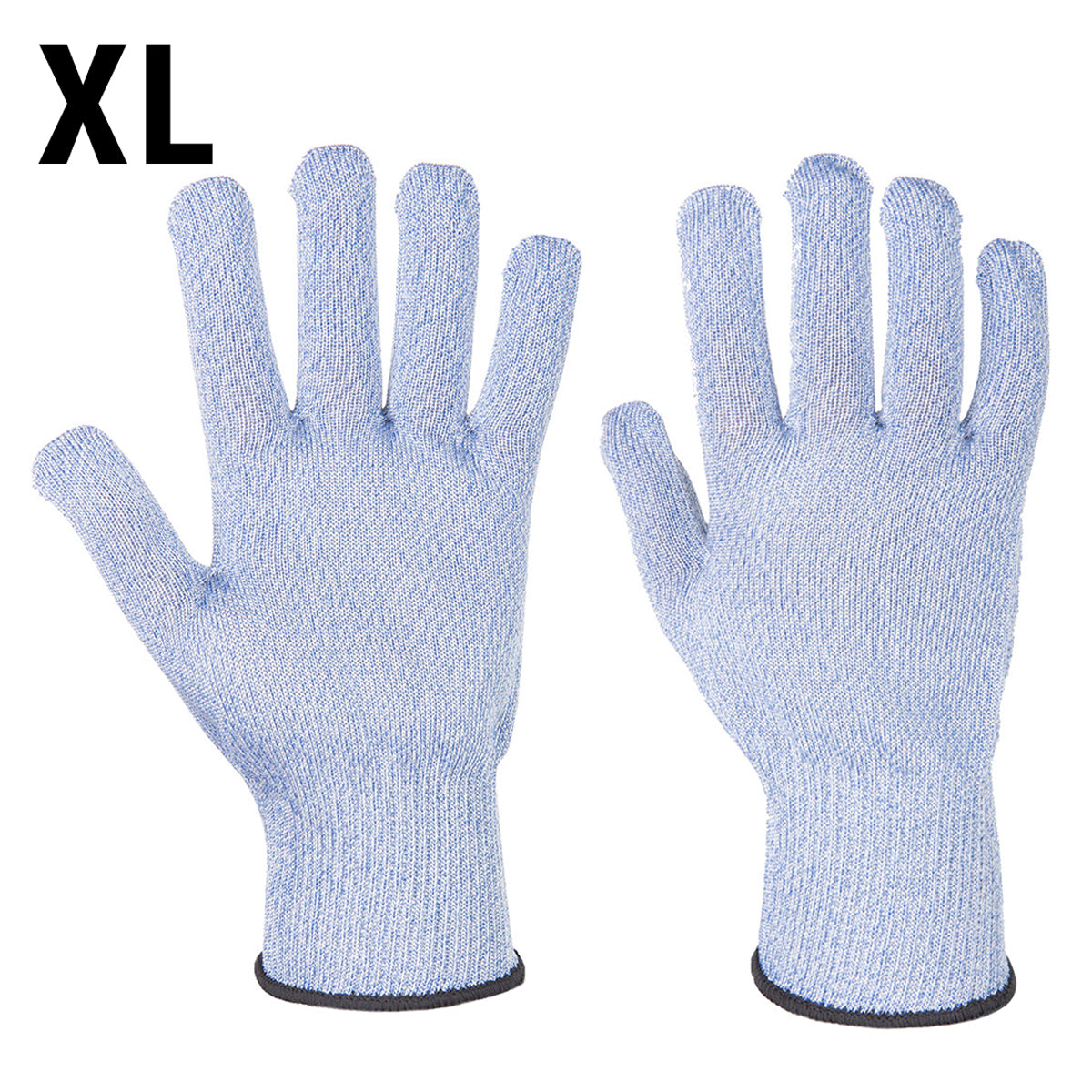 (10 par) Sabre-Lite skærebeskyttelseshandsker - Blå - Størrelse: XL