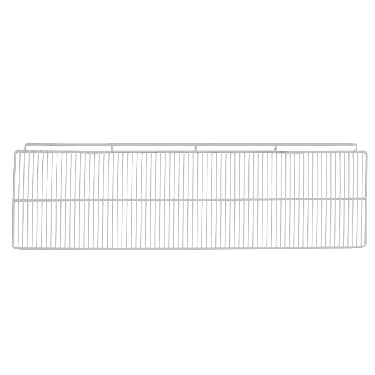 Gitterhylde til Backbar - 1,23 x 0,32 m - Hvid