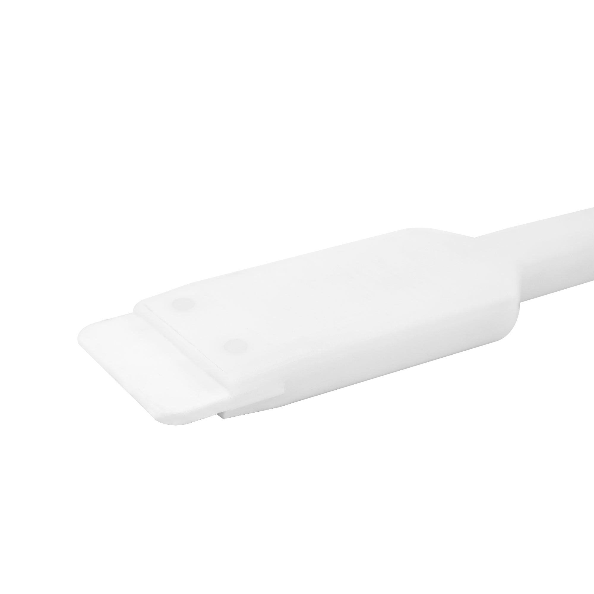 Omrøringsspatel flad - 55 cm - hvid