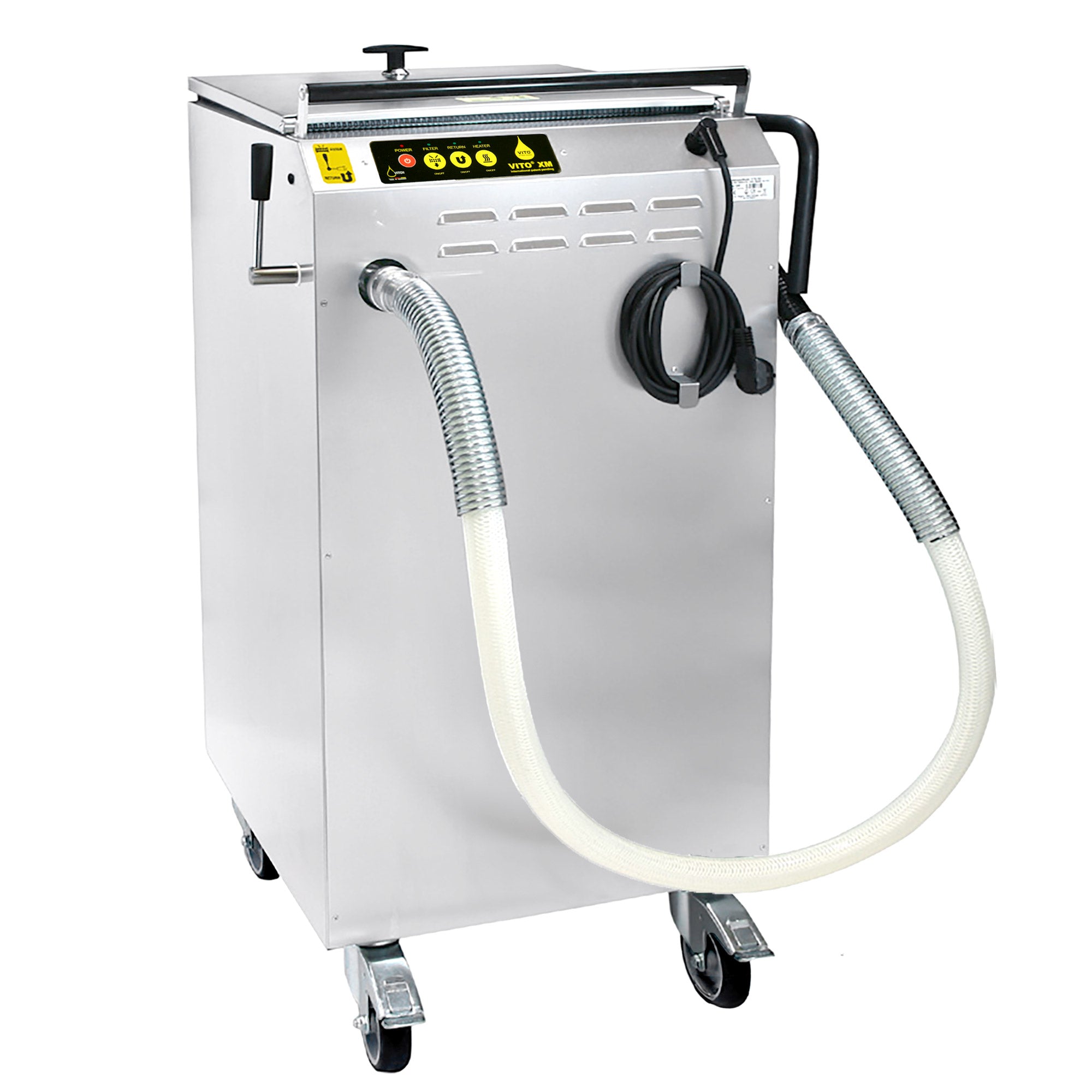 VITO | XL vakuumfiltreringssystem - 30 liter/minut - til frituregryder på maks. 120 liter