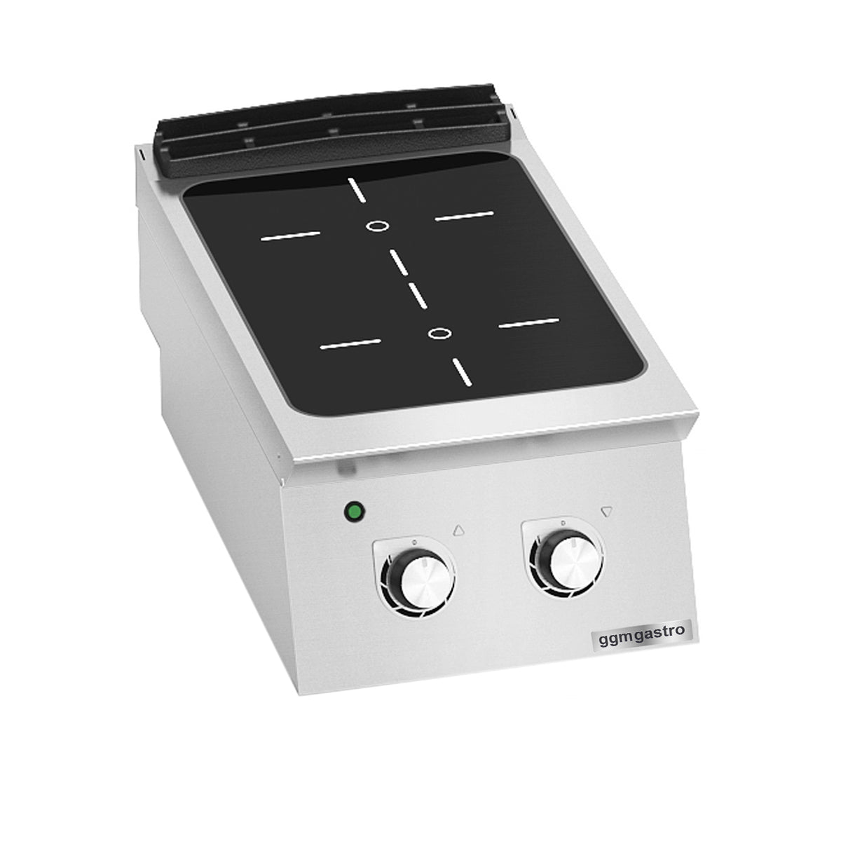 Infrarød ovn - med 2 kogeplader (6,4 kW)