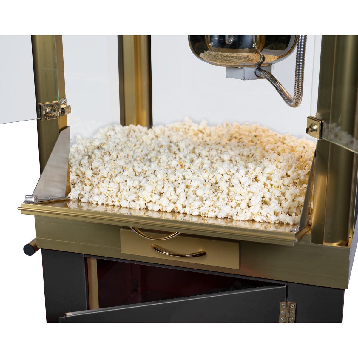 Popcorn vogn – Gryde kapacitet: 250 gr - inkl. Majs spand & belysning