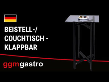 Sidebord/ sofabord - Sammenklappeligt - 50 x 70 cm