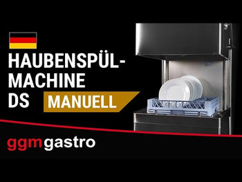 Hætteopvasker - Manuel - 6,52 kW - med Sæbe- & Skyllepumpe