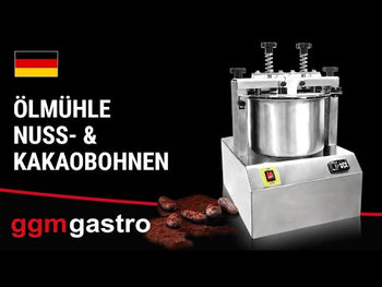 Oliemølle til nødder og kakaobønner