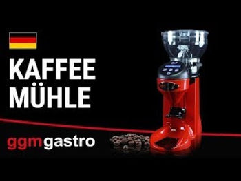 Kaffemølle rød - 1 kg - 275 Watt
