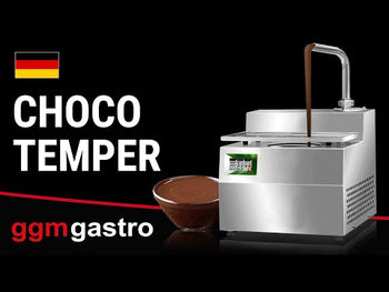 Chokoladetempereringsenhed med udløbshane - Chocotemper