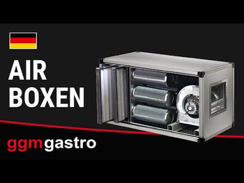 Udluftsrensningssystem 2000 m³ - med forfilter og aktivt kulfilter - inkl. beskyttelsespanel