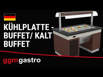 Køleplade - 1,6 x 1,0 m - lavet af rustfrit stål