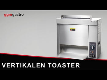 Kontinuerlig brødrister - 2,7 kW - Manuel