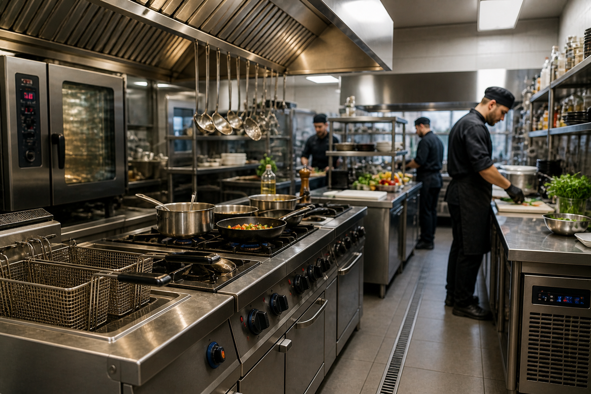 Sådan vælger du køkkenudstyr efter restaurantens kapacitet | GGM Gastro