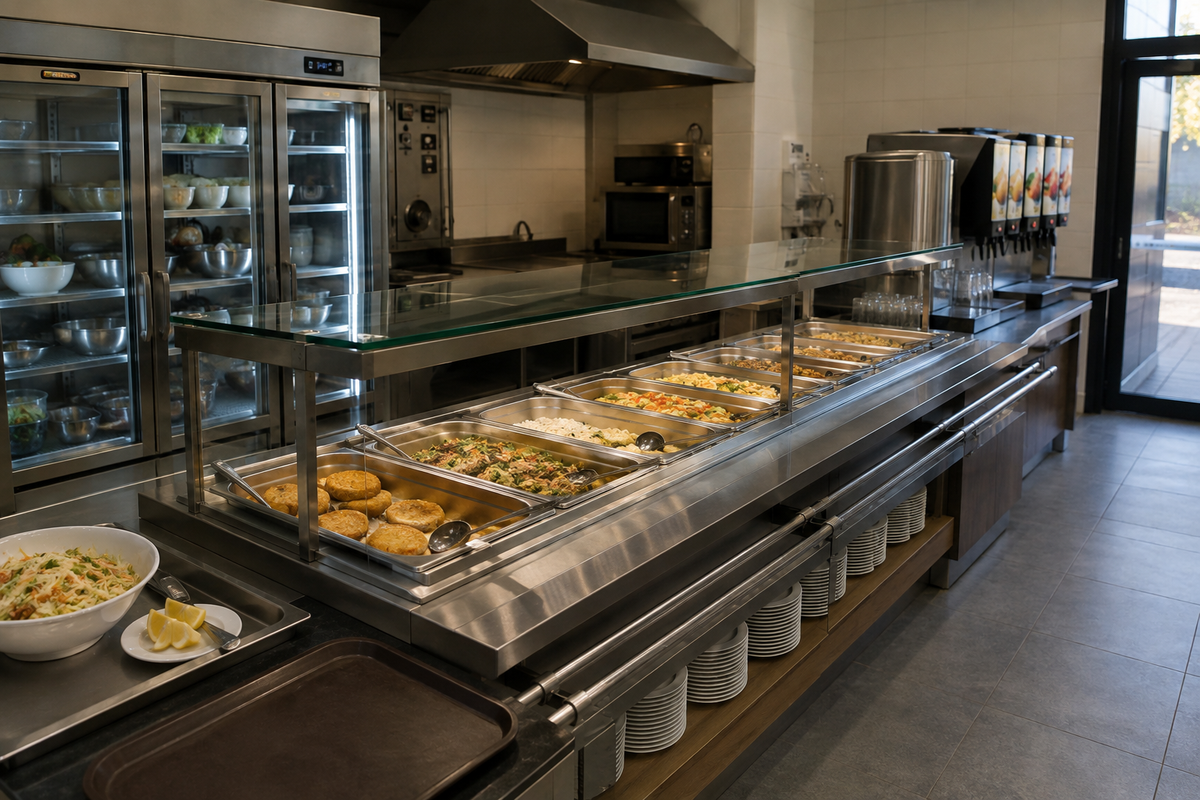 Udstyr til selvbetjeningsrestaurant | GGM Gastro