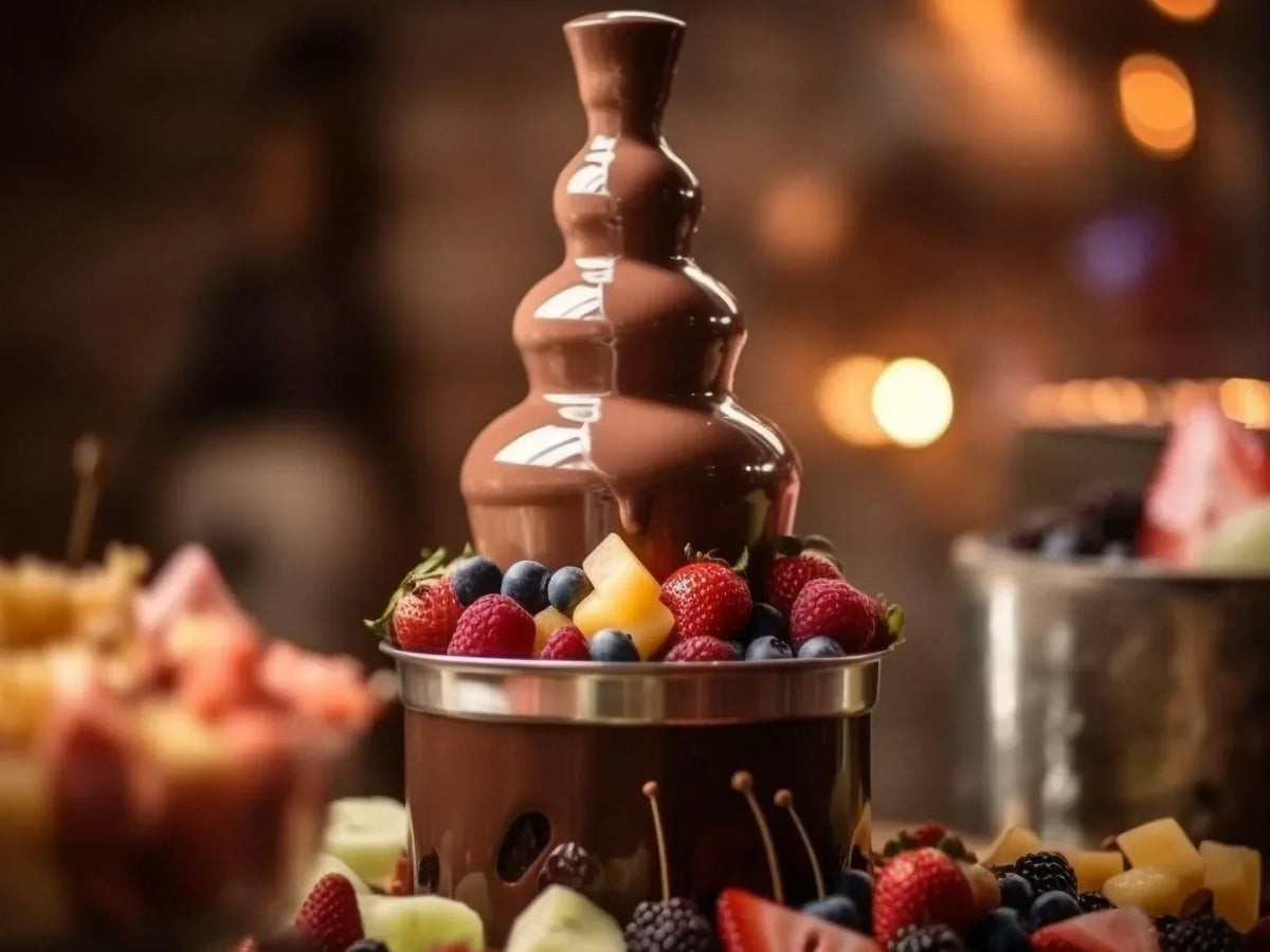 Chokoladefontæne til events og buffet | GGM Gastro