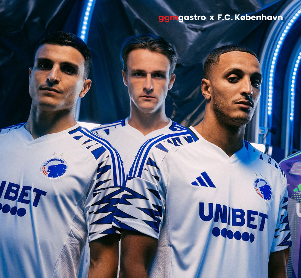 GGM Gastro er stolt sponsor af FC København for sæsonen 2025/2026