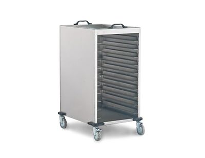 Serving trolleys - Closed tray trolleys