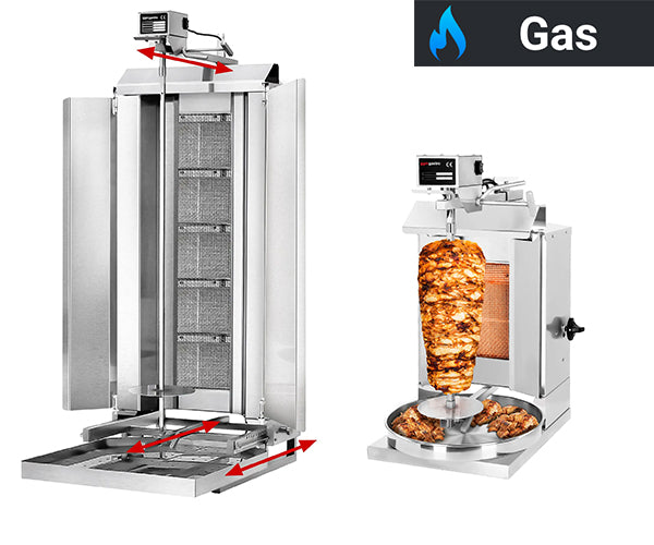 Gas kebabgrill - topmotor