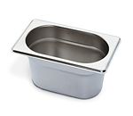 Stainless steel gastronorm containers - GN 1/9