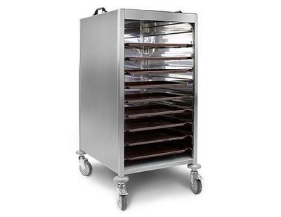 Banquet trolleys / tray trolleys - Closed tray trolleys