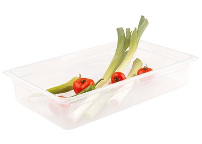 Cloudy polypropylene gastronorm containers - GN 1/1