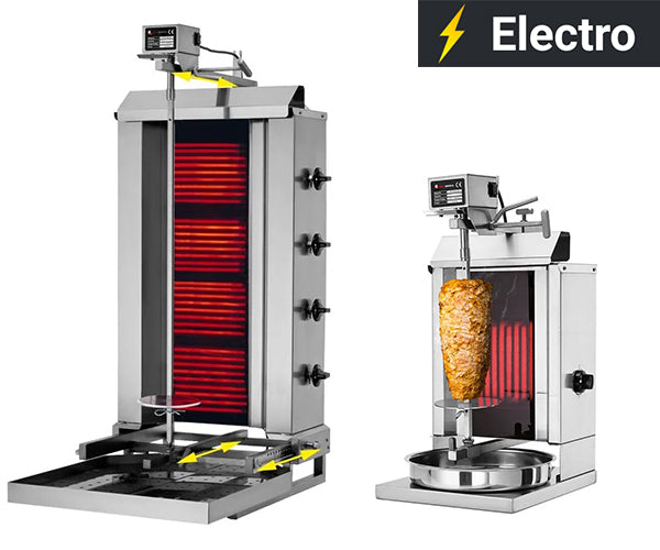 Elektriske kebabgriller - topmotor