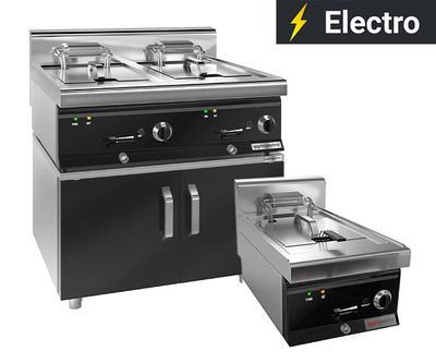 Cooking series Mario - Black 700 - Electric fryers Mario