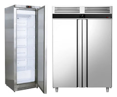 Køleskabe/ Fryseskabe i Rustfrit stål