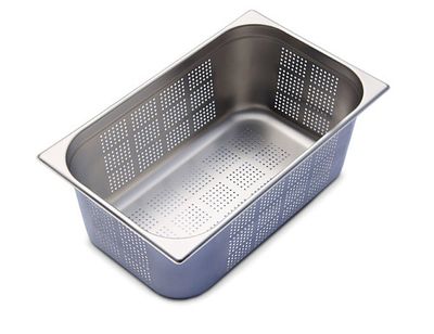 Gastronorm containers stainless steel – perforated - GN 1/1