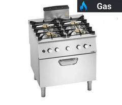 Gas - Komfurer med ovn