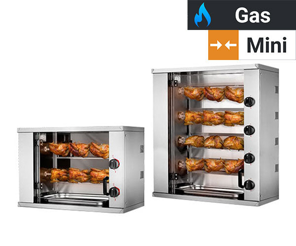 Mini kyllingegriller gas