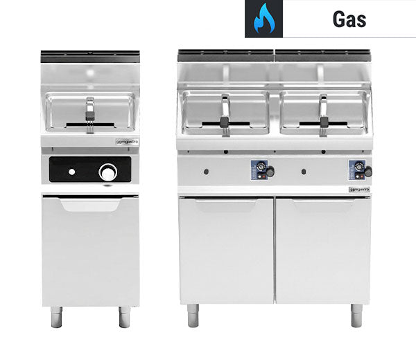 Gas frituregryder - fritstående apparater