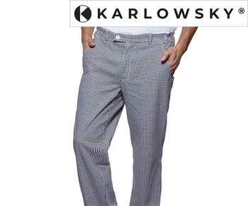KARLOWSKY | Pepita-bukser Basic